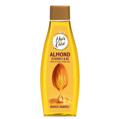 Hair & Care with Almond, Non-Sticky Hair Oil, 500ml — Amazon offer on OfferLelo
