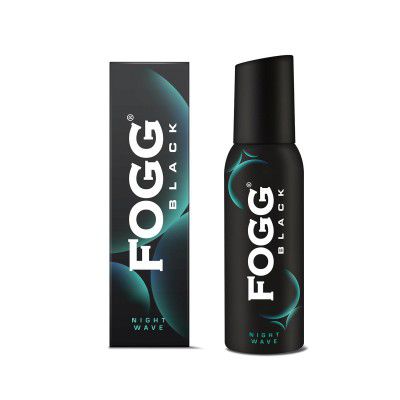 Fogg Black Night Wave |No Gas| Long Lasting Perfume Deodorant Spray for Men & Women-120 ML — Amazon offer on OfferLelo
