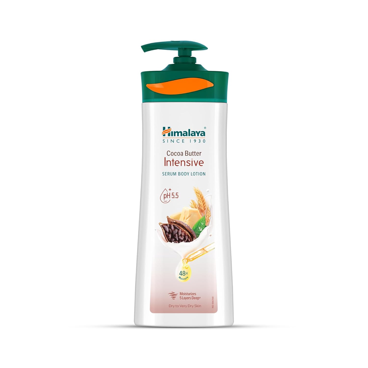 Himalaya Cocoa Butter Intensive Serum Body Lotion 400ml | 48 H Moisturization | pH 5.5 | With Cocoa Butter & Wheat Germ Oil Extracts| For Dry Skin — Amazon offer on OfferLelo