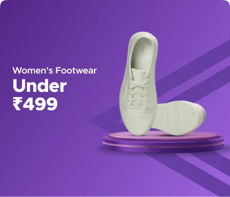 AJIO Women's Footwear Under ₹499 | Up to 80% Off Shoes, Flats & Sandals — Ajio offer on OfferLelo