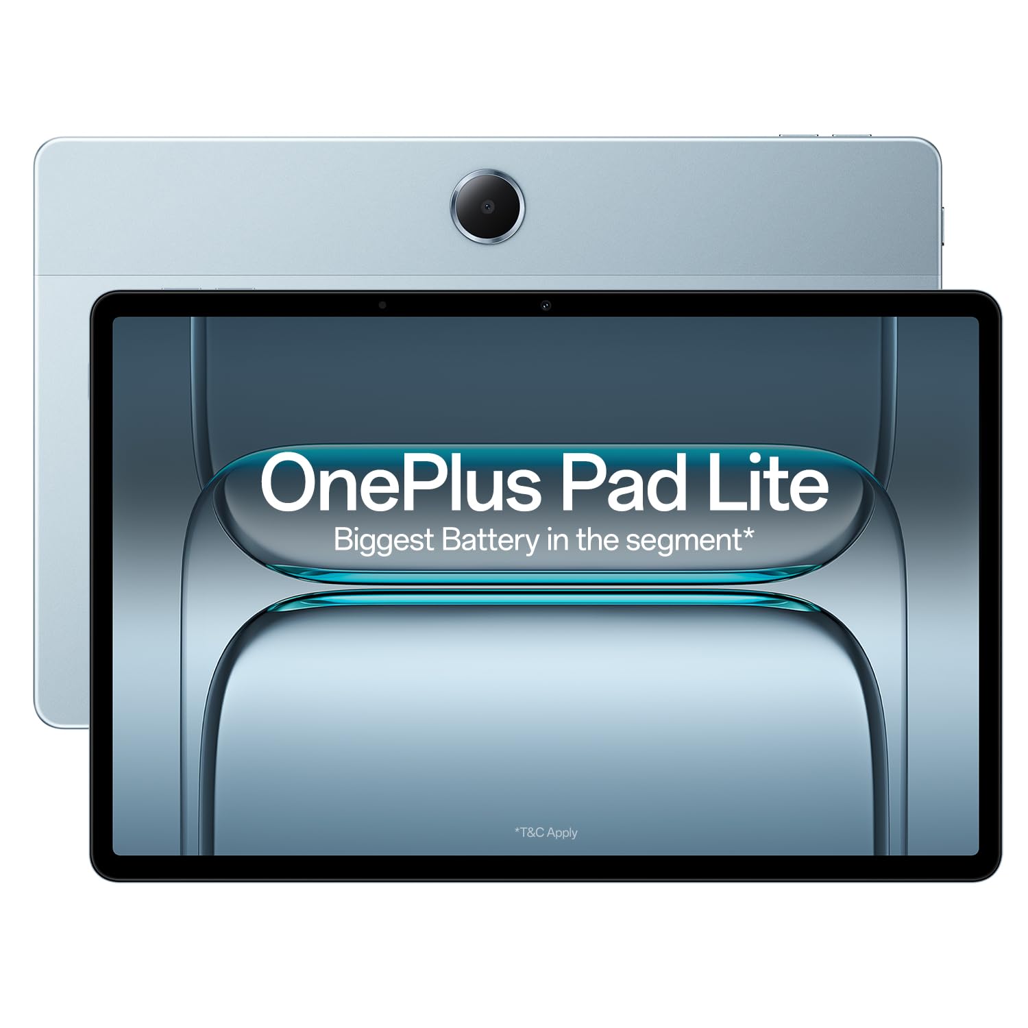 TOP DEAL OnePlus Pad Lite with Biggest Battery in Segment 9340 mAh, 11"(27.94 cm) Display with 500 nits Brightness & 11 Hrs of Video Playback, 8GB RAM 128GB Storage, LTE, Aero Blue