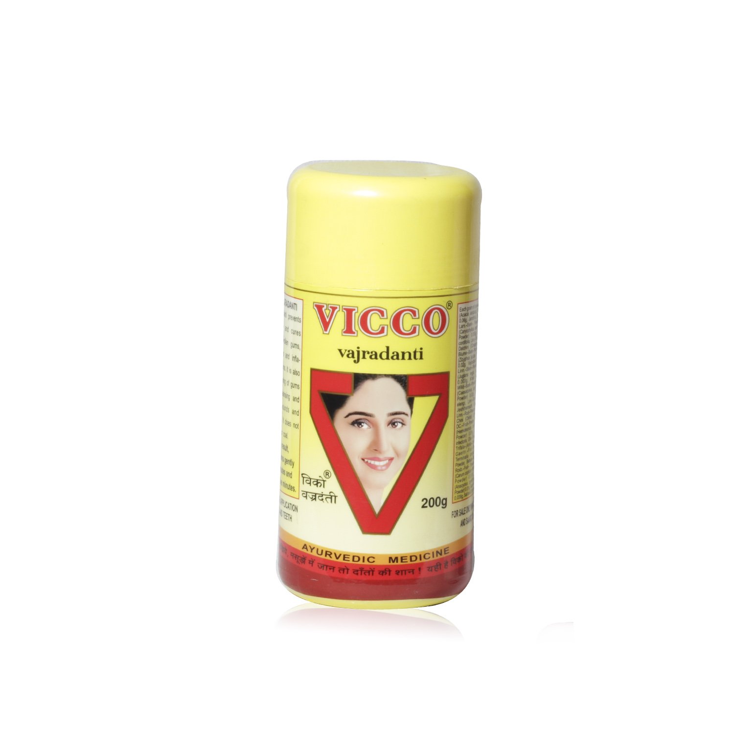 VICCO Vajradanti Gum Protection Toothpowder-200G Bottle